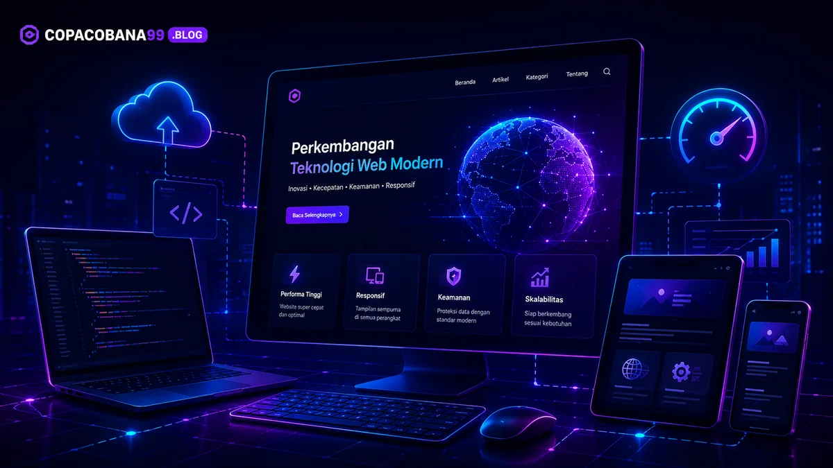 Perkembangan Teknologi Web Modern dan Dampaknya bagi Pengguna